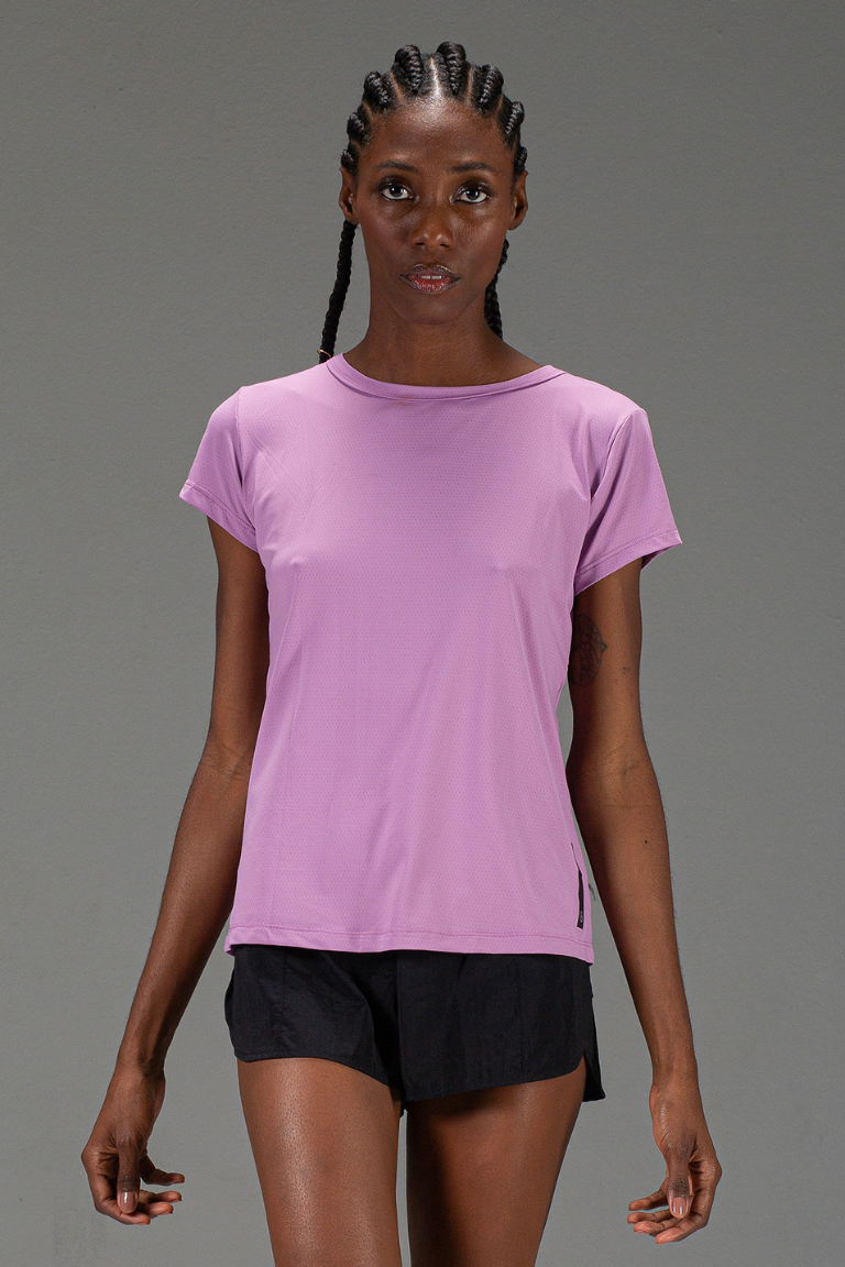 T-Shirt Treino Feminina Lavanda