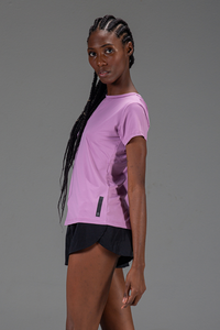 T-Shirt Treino Feminina Lavanda