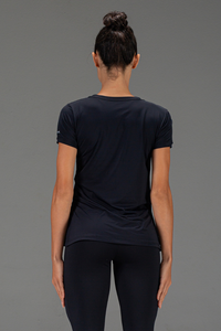 T-Shirt Run Feminina Preto