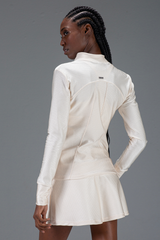 Casaco Treino Lux Off White