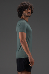 T-Shirt Tech Masculina Verde