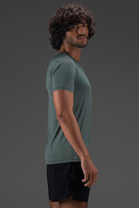 T-Shirt Tech Masculina Verde