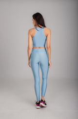 Top cropped flow Azul Sky