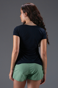 T-Shirt Tech Feminina Preto