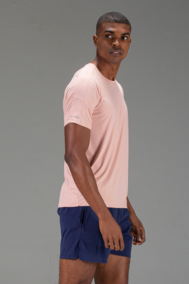 T-Shirt Run Masculina Nude