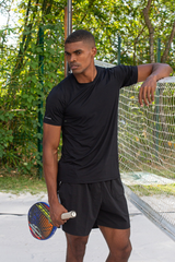 T-Shirt Treino Masculina Preto