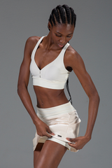 Saia Treino Lux Off White