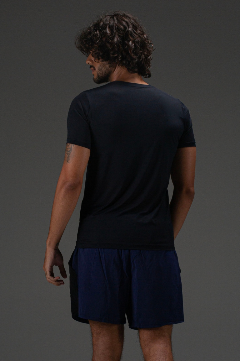 T-Shirt Tech Masculina Preto