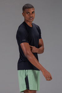 T-Shirt Treino Masculina Preto