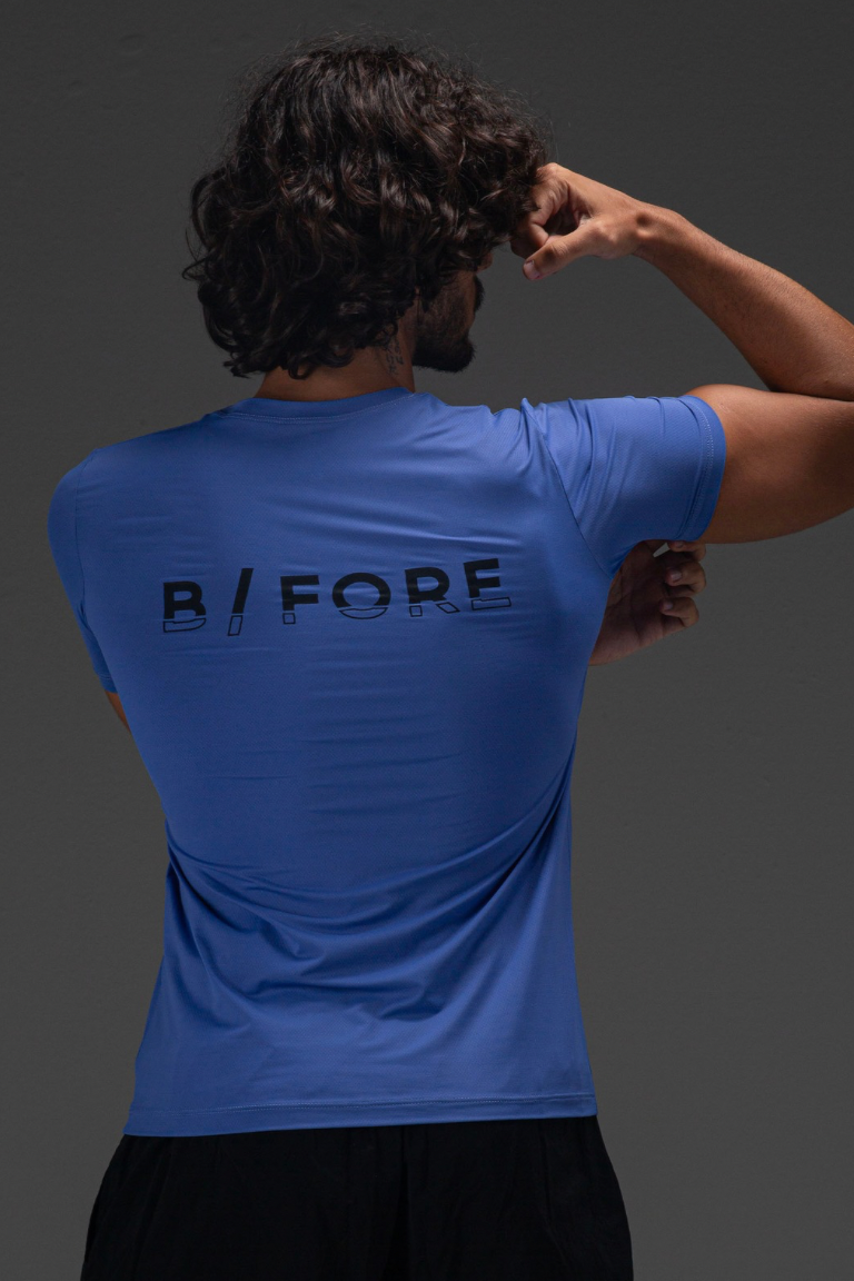 T-Shirt Tech Masculina Índigo