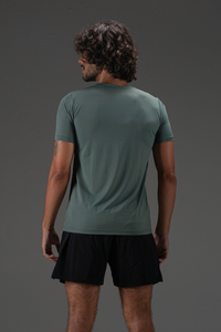 T-Shirt Tech Masculina Verde