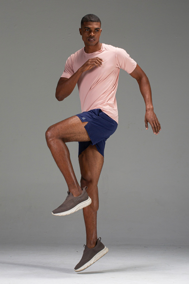 T-Shirt Run Masculina Nude