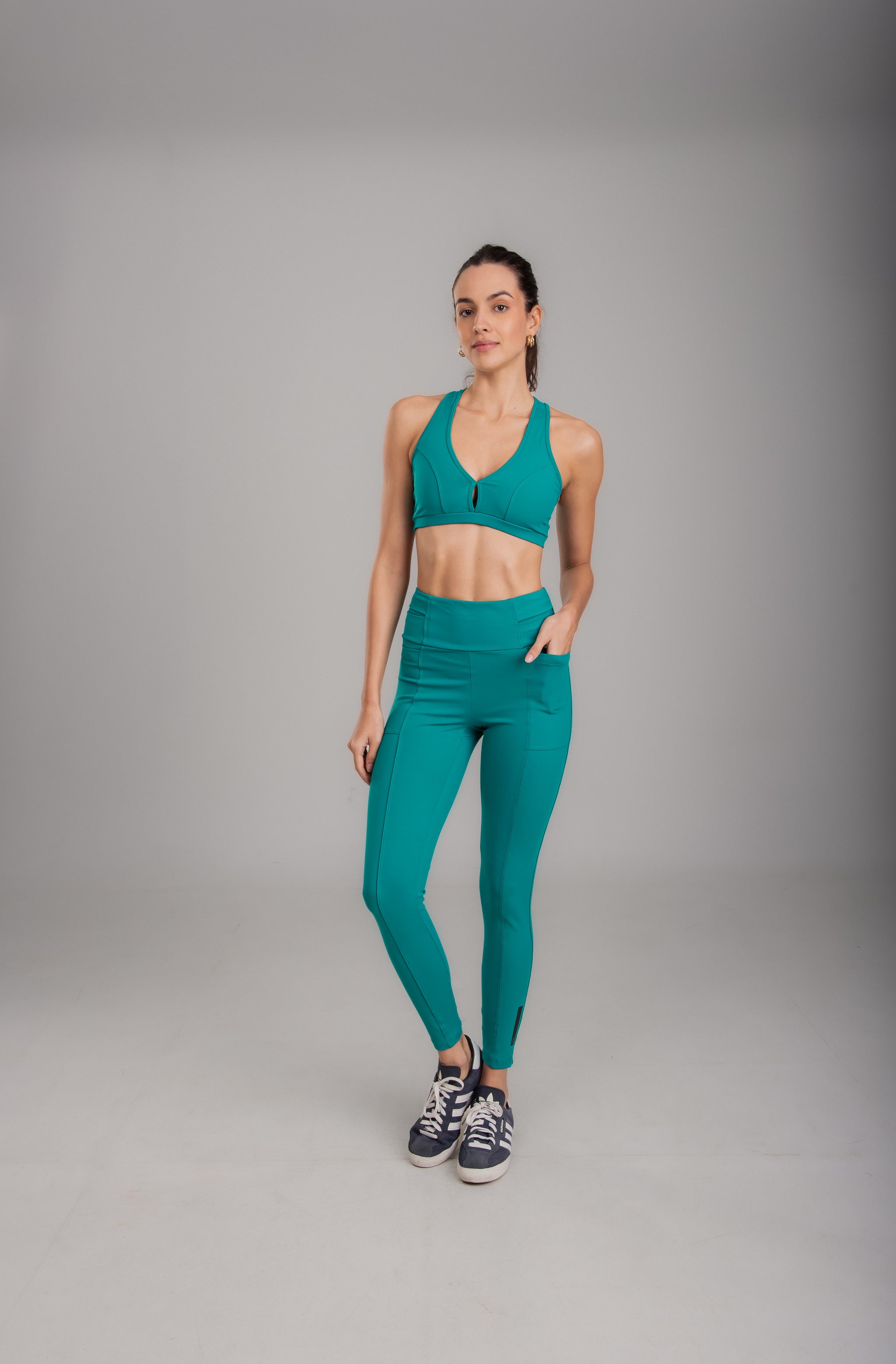 Legging Action Verde Turmalina
