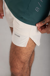 Short Tech Off-White com Bermuda