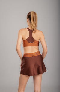 Top Treino Lux Caramelo