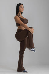 Calça Flare Cappuccino